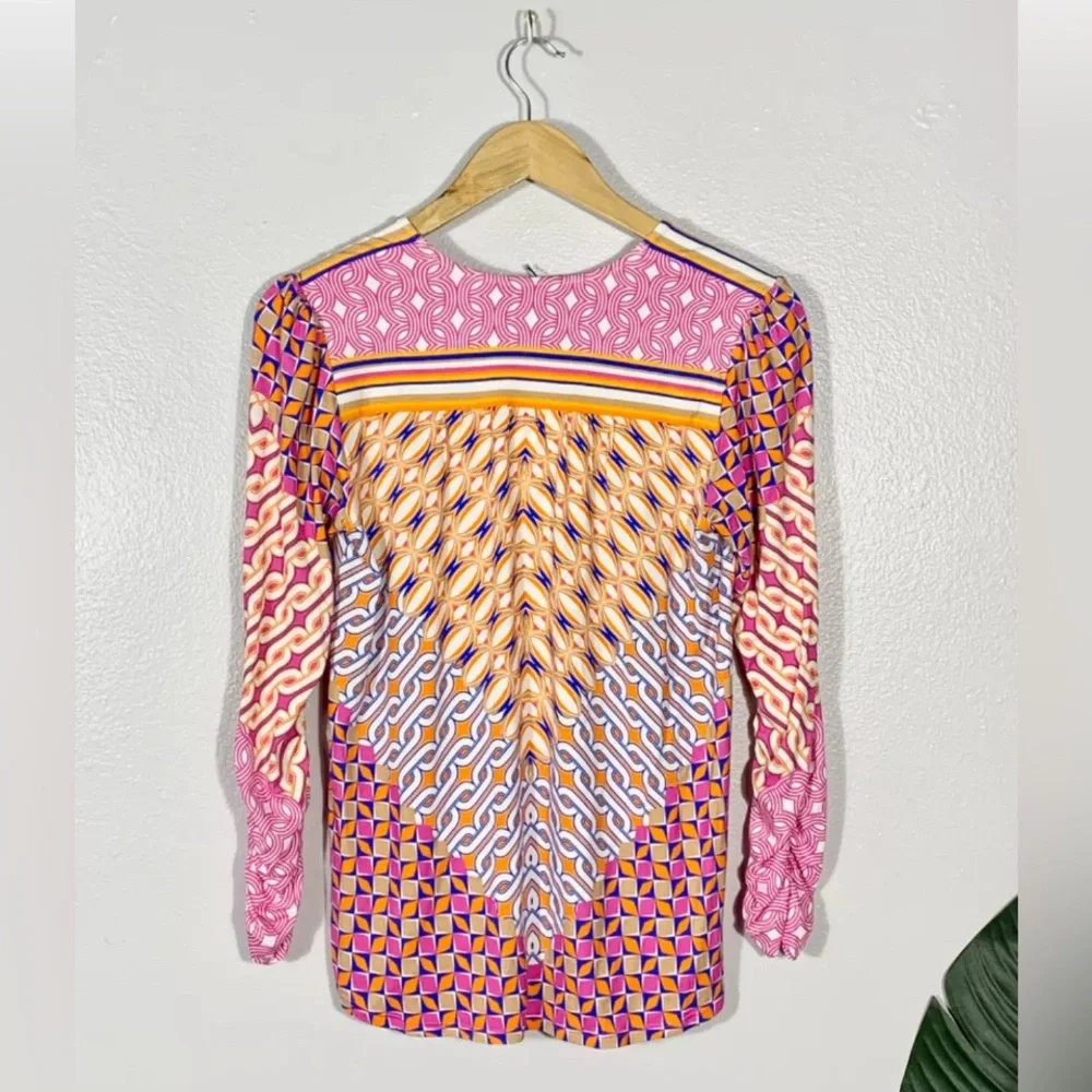 NWT Hale Bob Los Angeles Alanis Viscose Jersey Tunic Blouse Sz S Top MSRP $168 - Picture 5 of 9